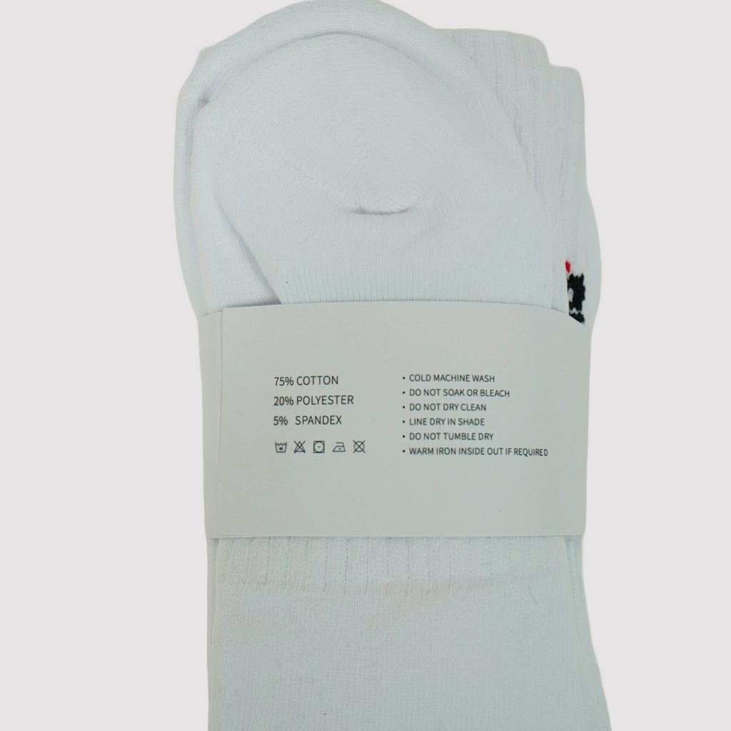 Calcetines Blancos F*** Nonames (pack de 3 pares)