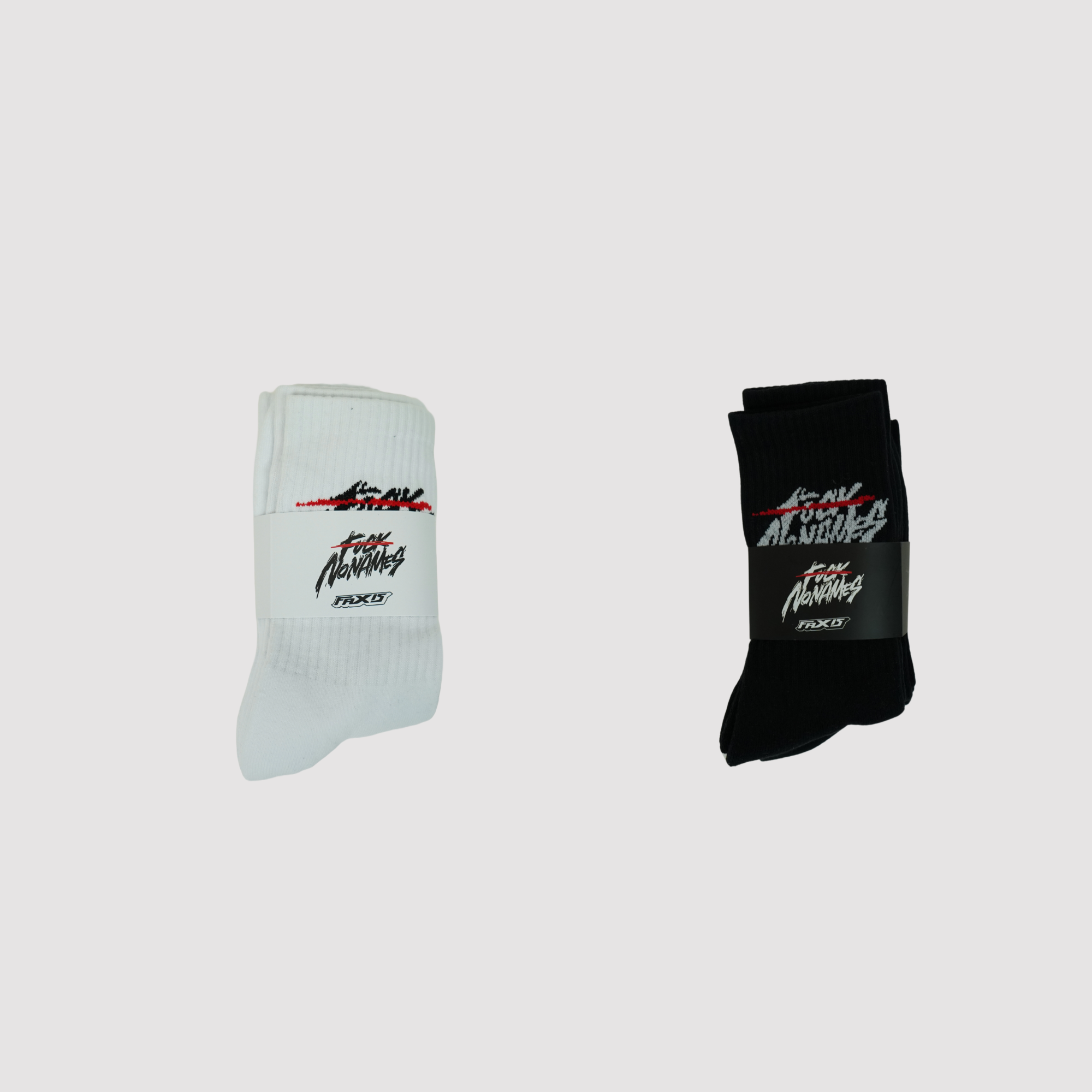 6 PACK DE CALCETINES F*** Nonames 41-45 BLANCO Y NEGRO