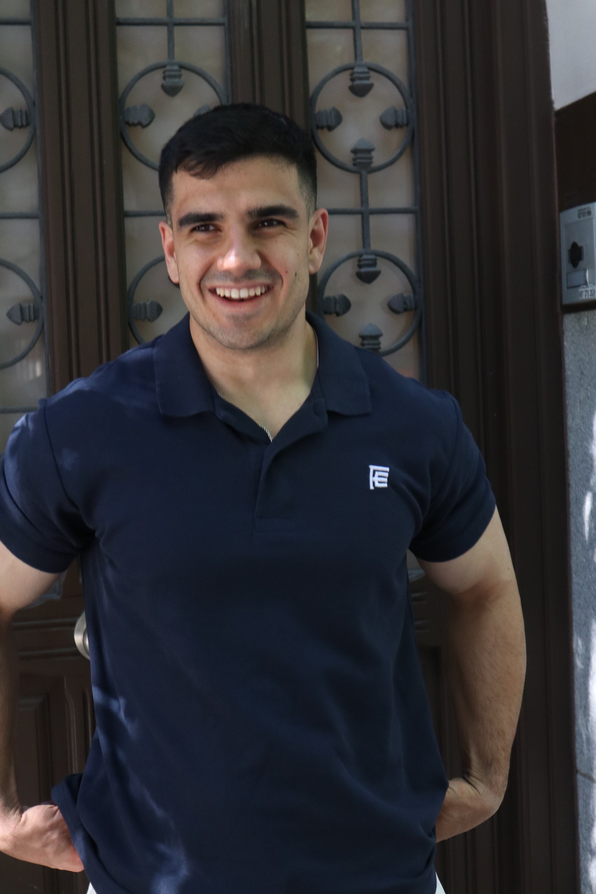 Polo Blue Navy Face Existence