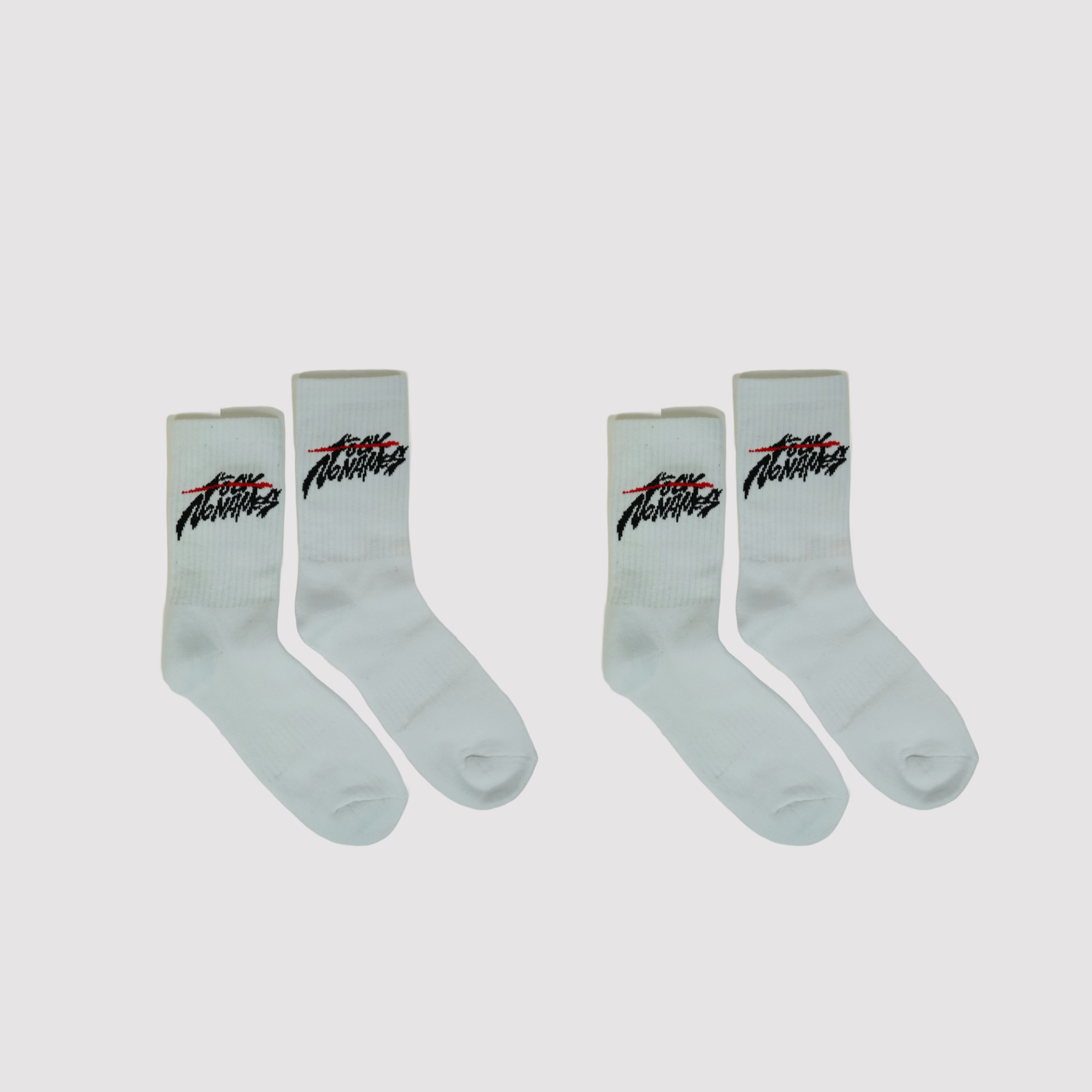 6 PARES DE CALCETINES F*** Nonames 41-45 BLANCO