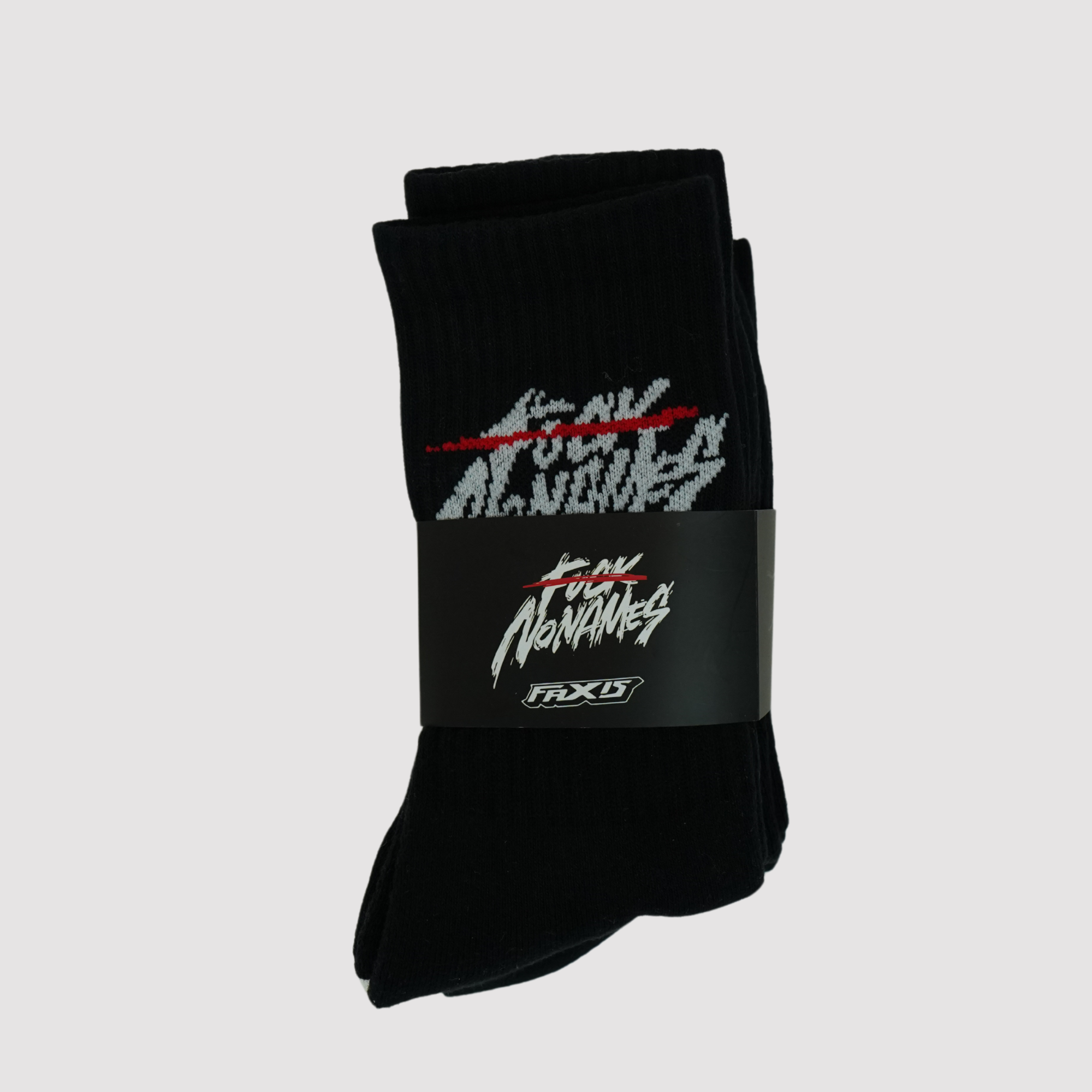 Calcetines Negros F*** Nonames (pack de 3 pares)