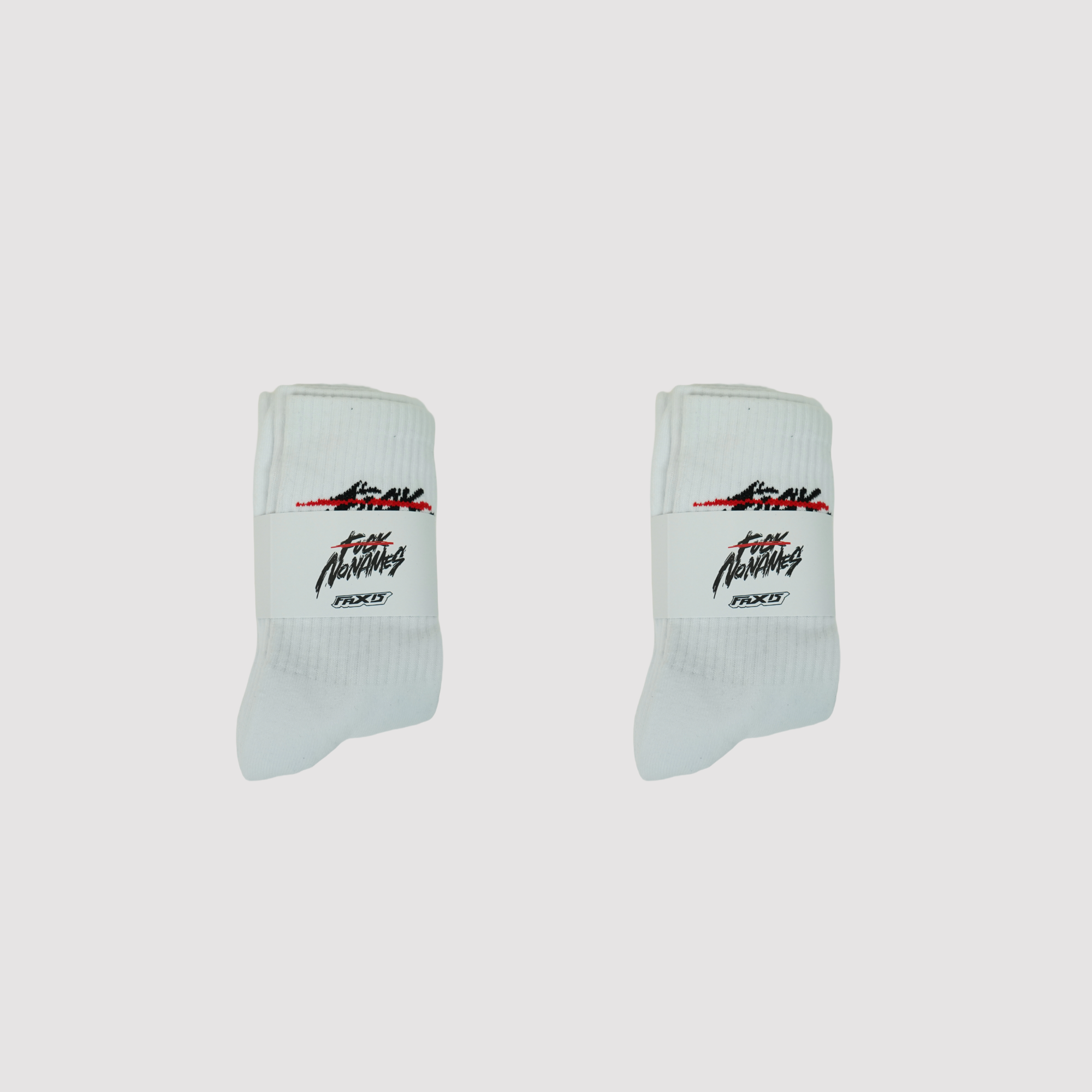 6 PARES DE CALCETINES F*** Nonames 41-45 BLANCO