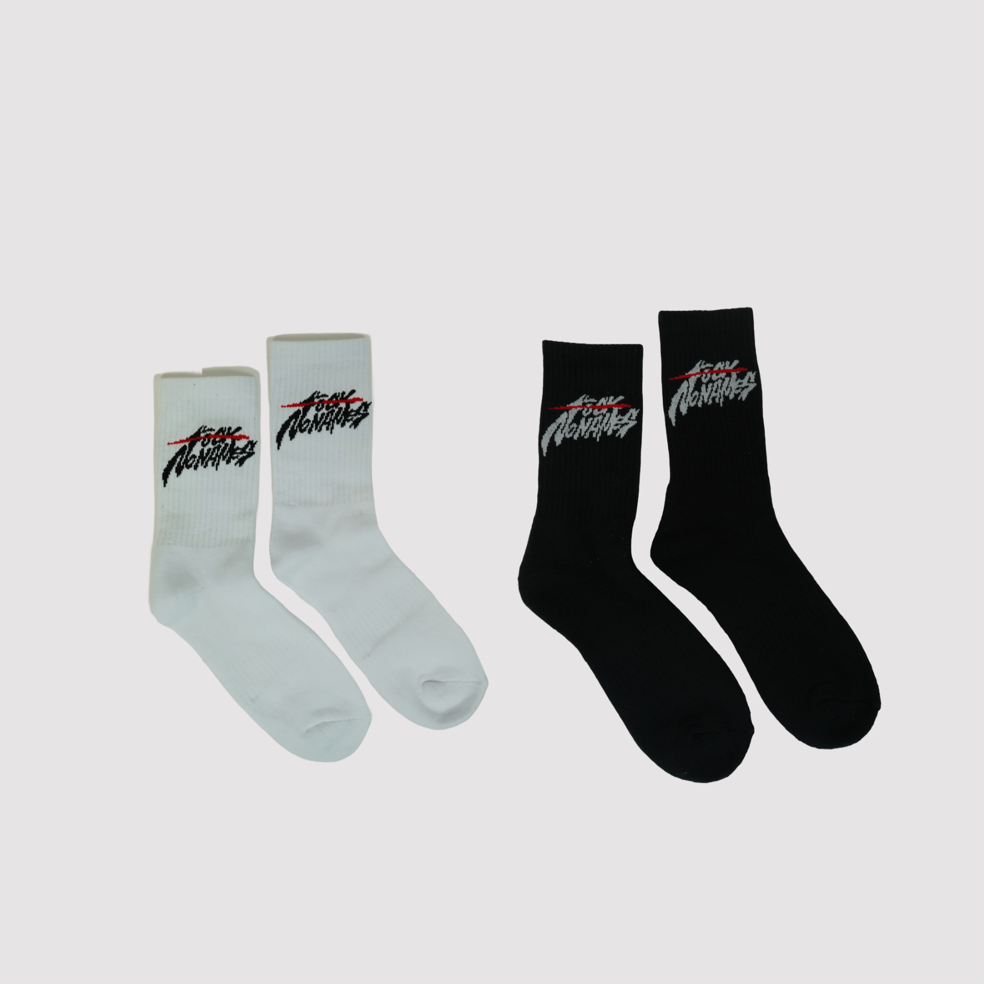 6 PACK DE CALCETINES F*** Nonames 41-45 BLANCO Y NEGRO
