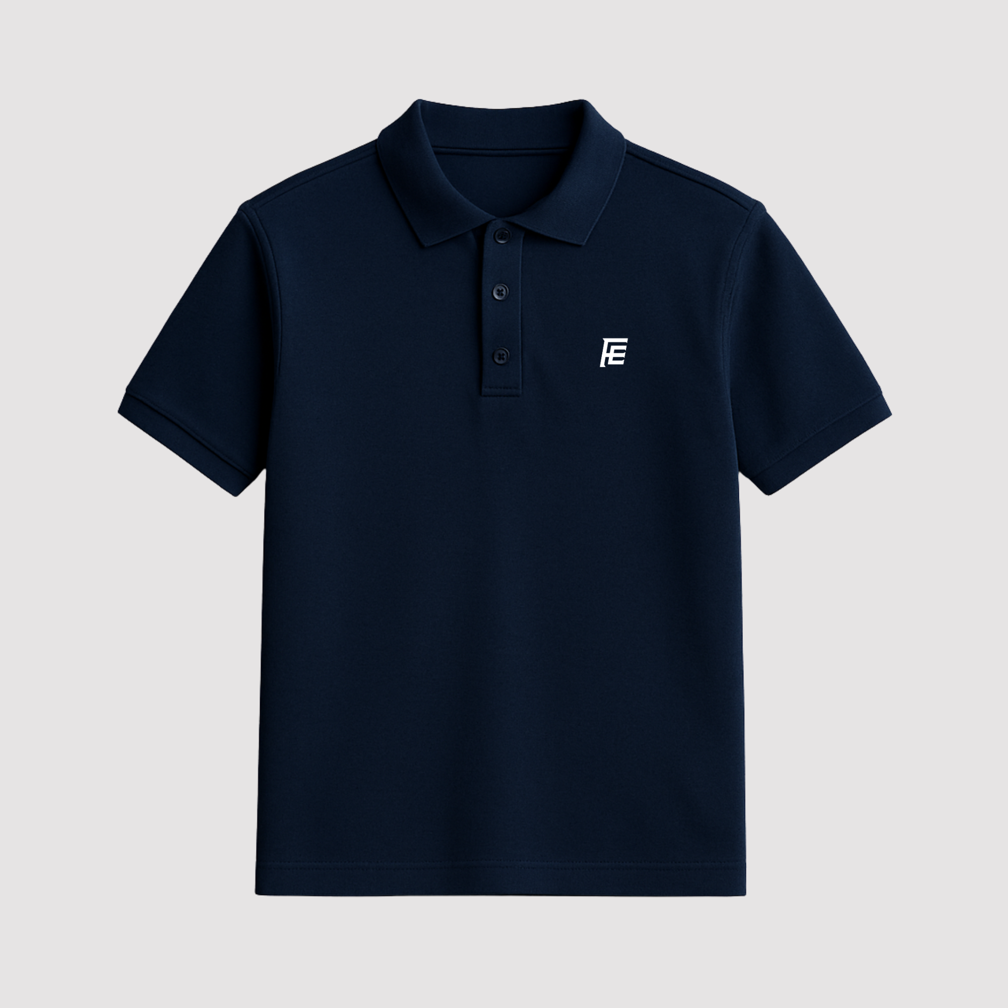Polo Blue Navy Face Existence